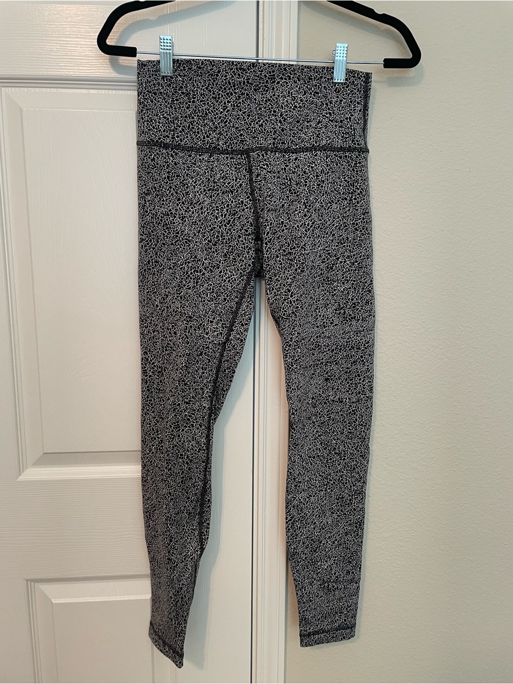 lululemon athletica Black & White Speckled High-Rise Leggings
